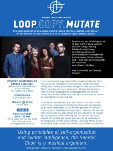 Loop Copy Mutate flyer